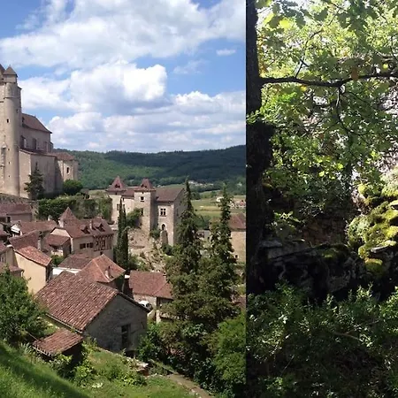 Feriehus Les Trigones Du Causse -maison Atypique Avec Piscine Privee Saint-Martin-Labouval