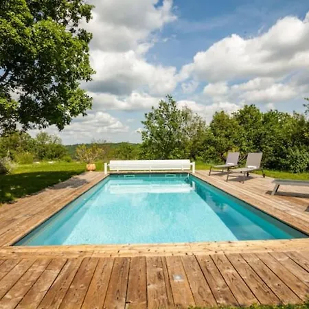 Les Trigones Du Causse -maison Atypique Avec Piscine Privee Holiday home *