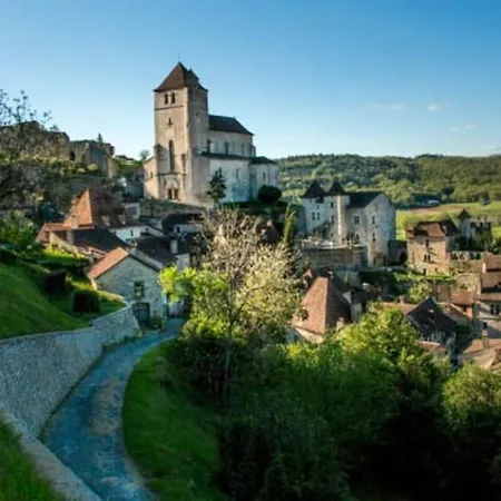 펜션 Les Trigones Du Causse -maison Atypique Avec Piscine Privee *
