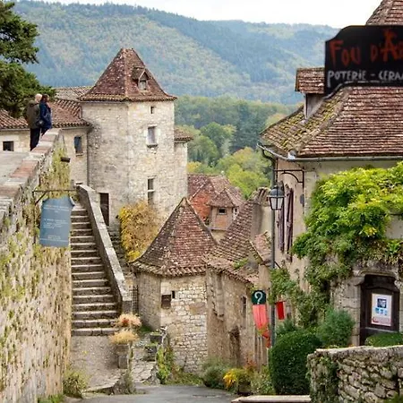 Les Trigones Du Causse -maison Atypique Avec Piscine Privee
