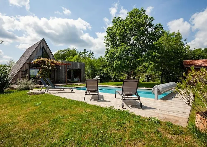 Les Trigones Du Causse -maison Atypique Avec Piscine Privée *